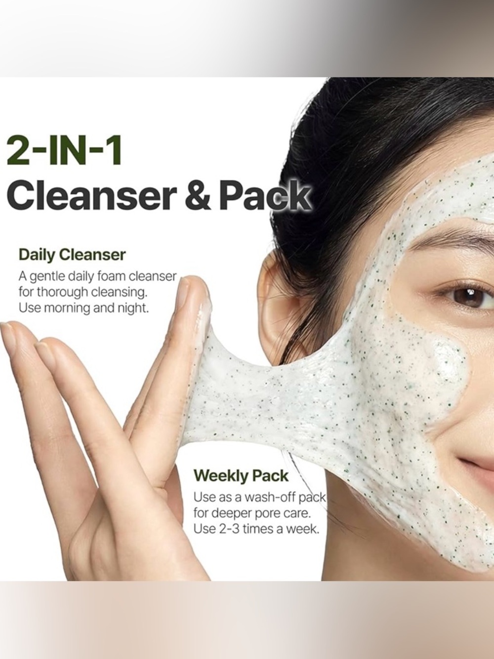 Korean Skincare P.CALM Holy Basil Green Capsule Pack to Foam Cleanser - Picture 5 of 13